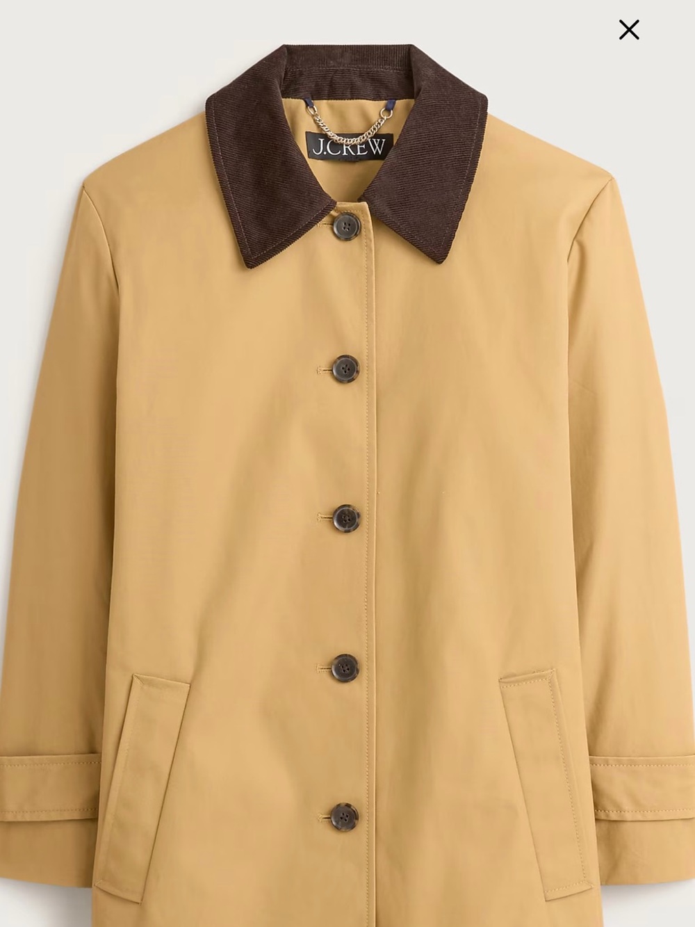 J. Crew Women's Barn Jacket in cotton canvas- Small